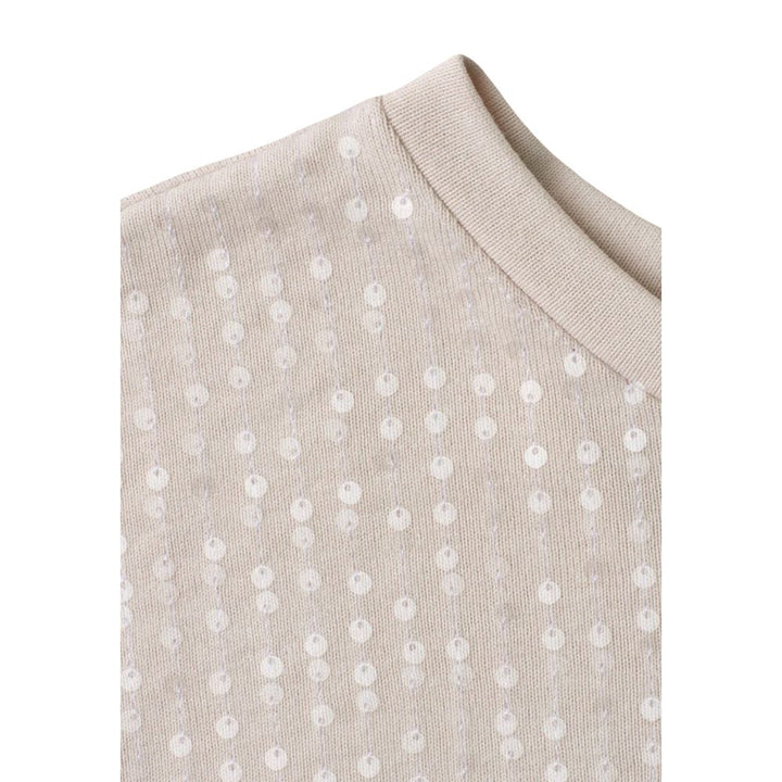 Street One - Beige Polyester T-Shirt