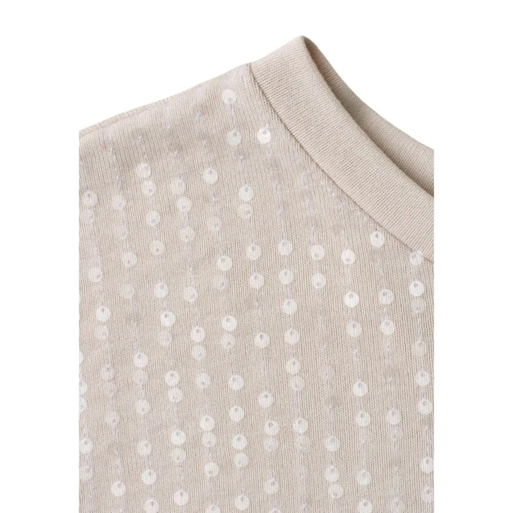 Street One Beige Polyester T-Shirt