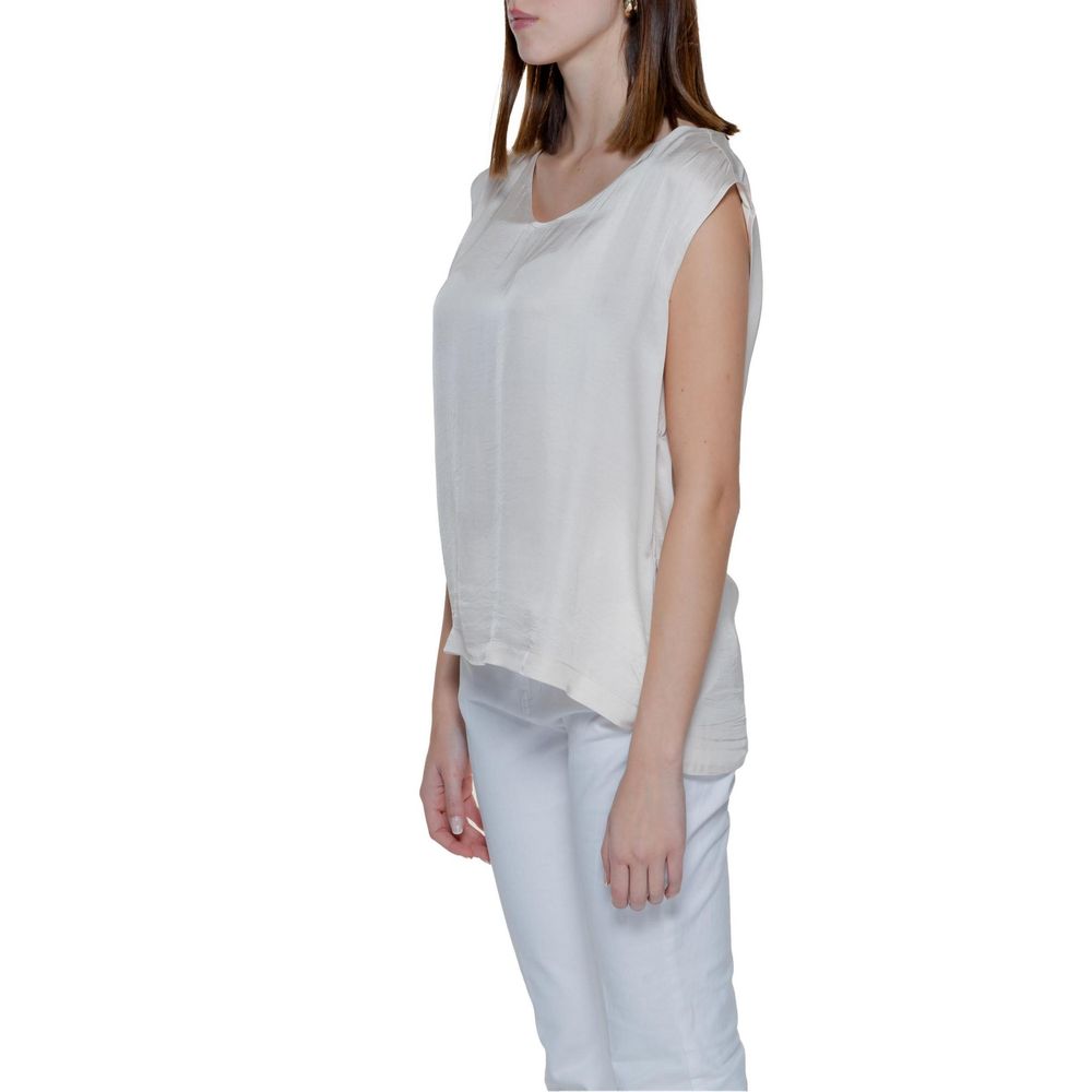 Street one Blouses - Women’s Beige Viscose Blouse