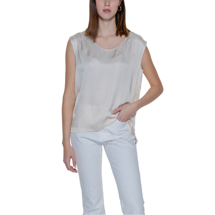 Street one Blouses - Women’s Beige Viscose Blouse