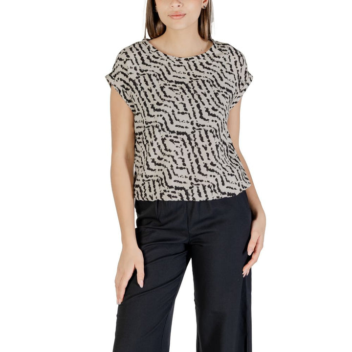Street one Blouses - Women’s Beige Viscose Blouse