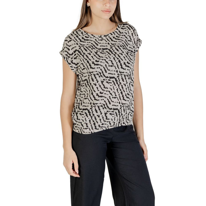 Street one Blouses - Women’s Beige Viscose Blouse