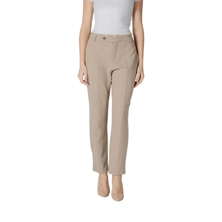 Street one Beige Viscose Pants
