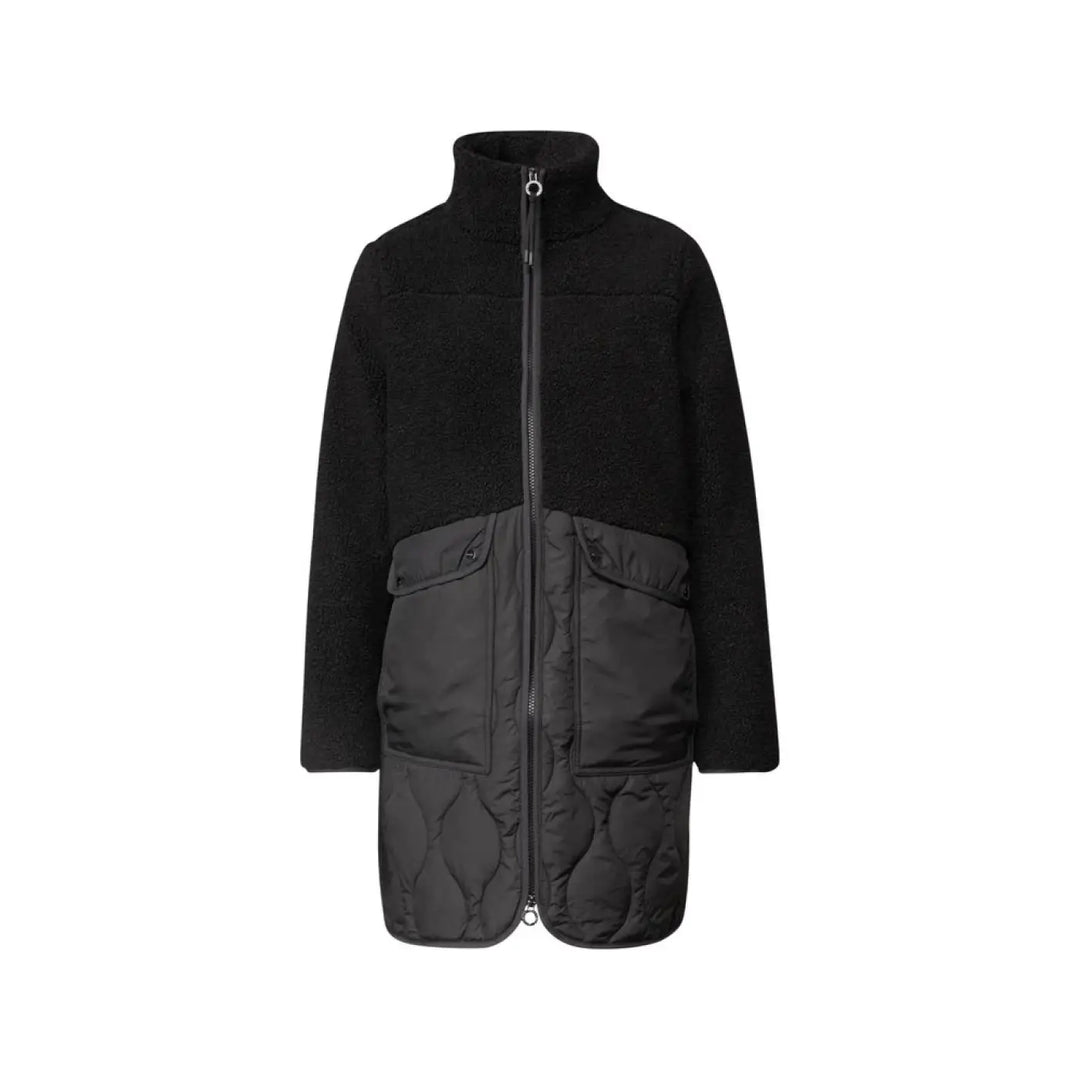 Street one Black Polyester Coat