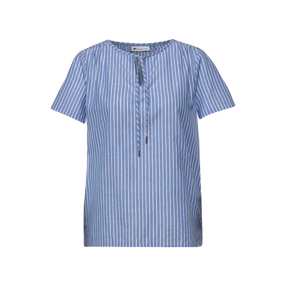 Street one Blouses - Women’s Blue Cotton Blouse
