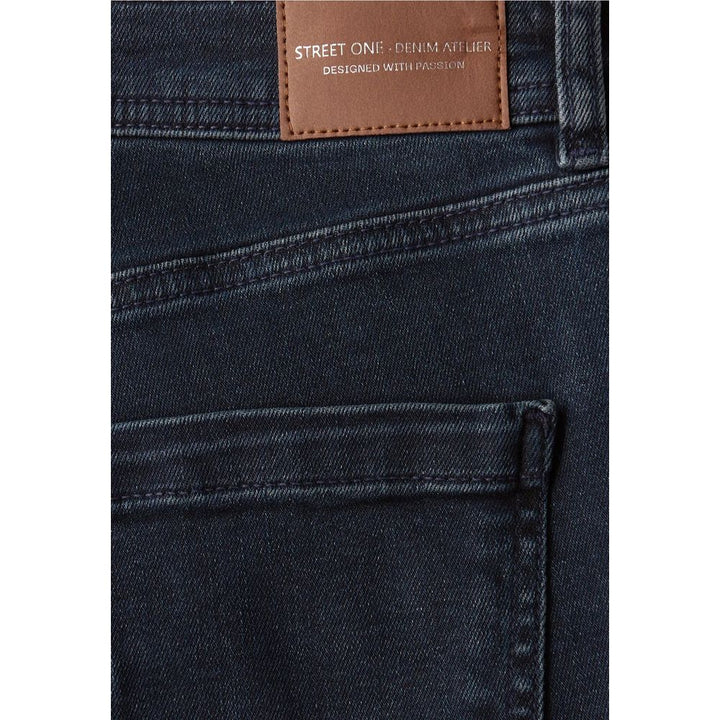 Street one Blue Cotton Skinny Jeans