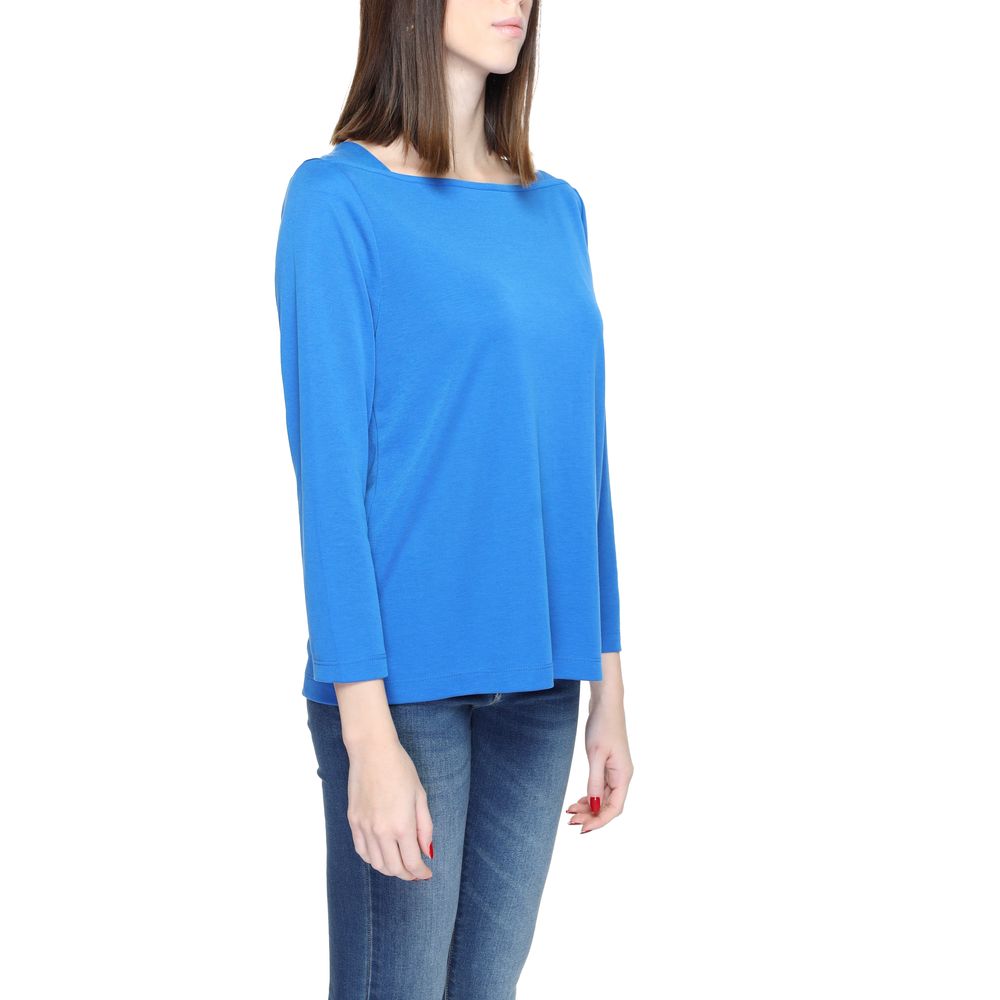 Street One - Blue Modal Long Sleeve T-Shirt