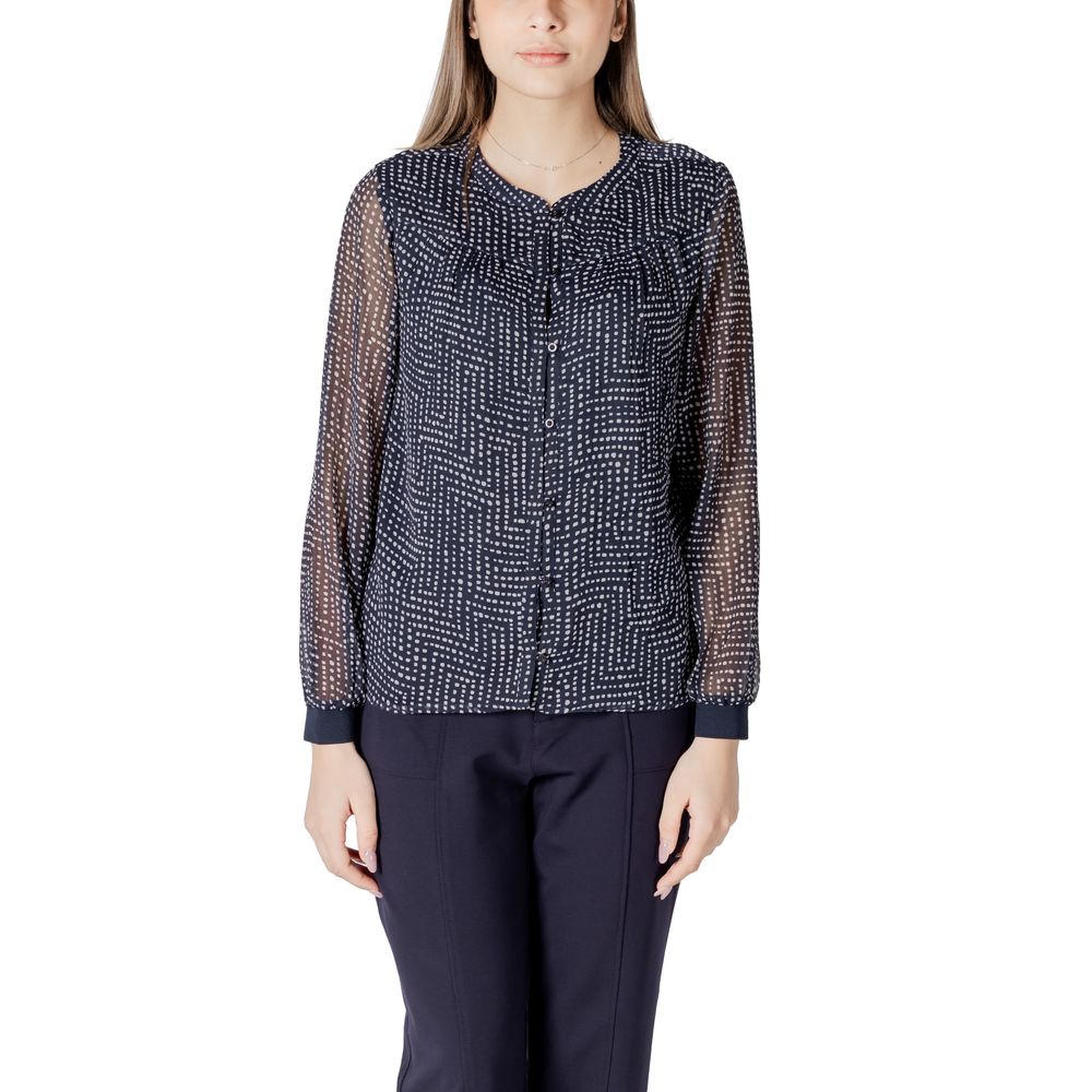 Street one Blouses - Women’s Blue Polyester Blouse