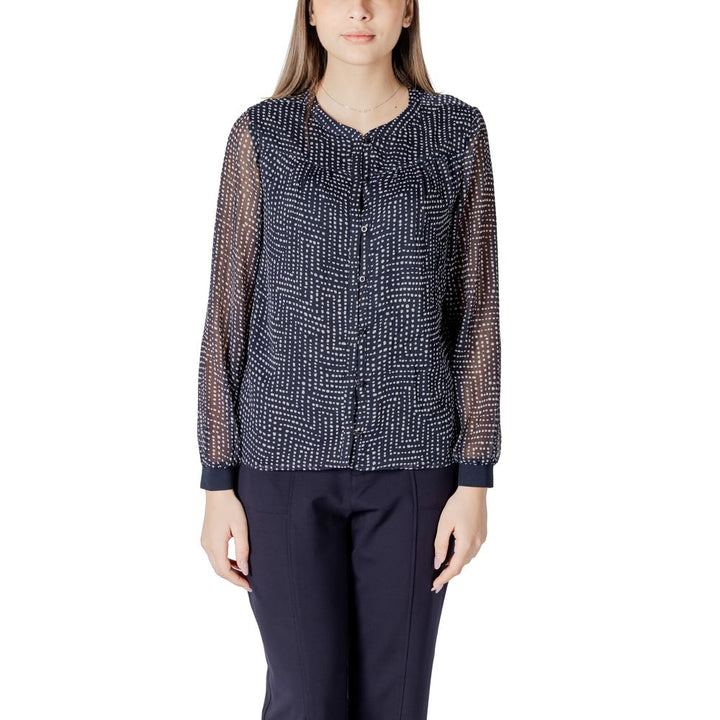 Street one Blouses - Women’s Blue Polyester Blouse