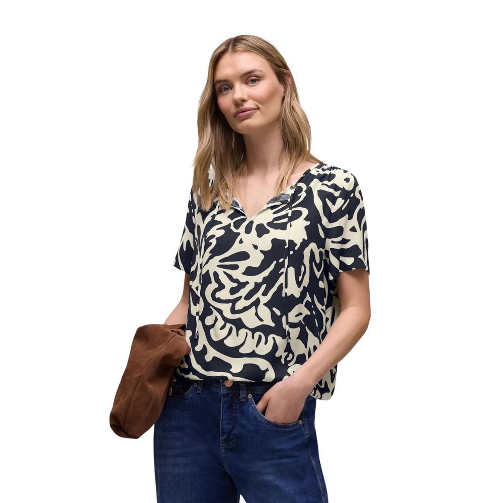 Street one Blouses - Women’s Blue Viscose Blouse
