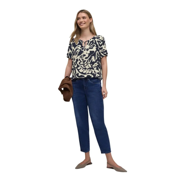 Street One Blue Viscose Blouse