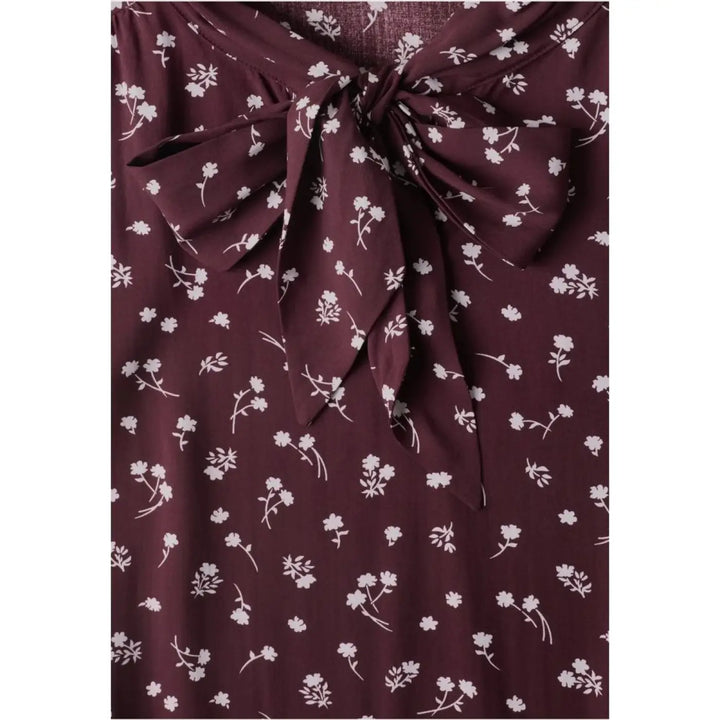 Street one Bordeaux Viscose Blouse