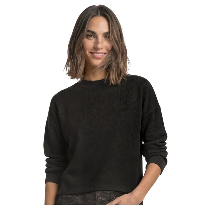 Street one Brown Polyester Long Sleeve T-shirt