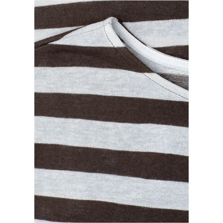 Street One - Brown Polyester T-Shirt
