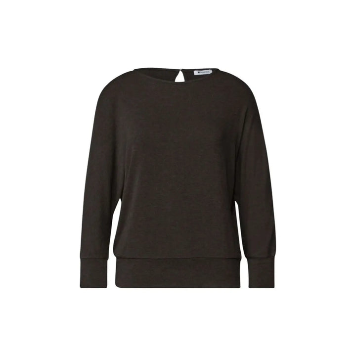 Street one Brown Viscose Long Sleeve T-shirt