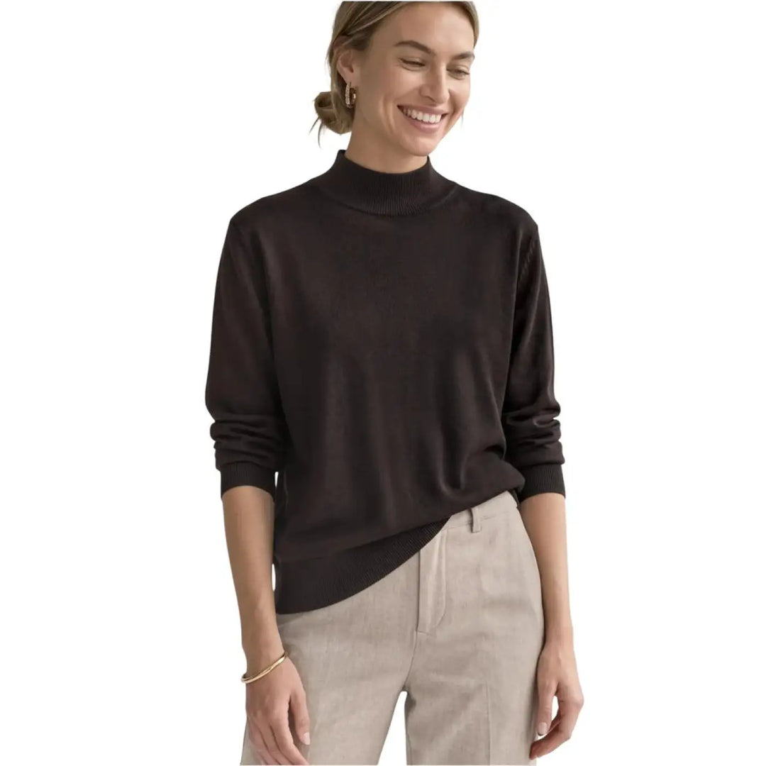 Street one Brown Viscose Turtleneck