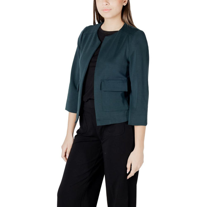 Street One Coats &amp; Jackets - Green Modal Coat