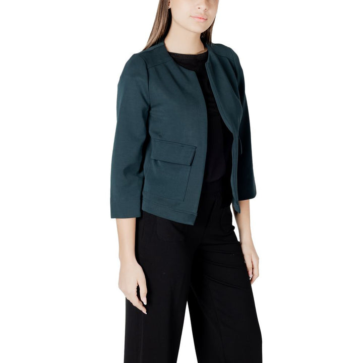 Street One Coats &amp; Jackets - Green Modal Coat