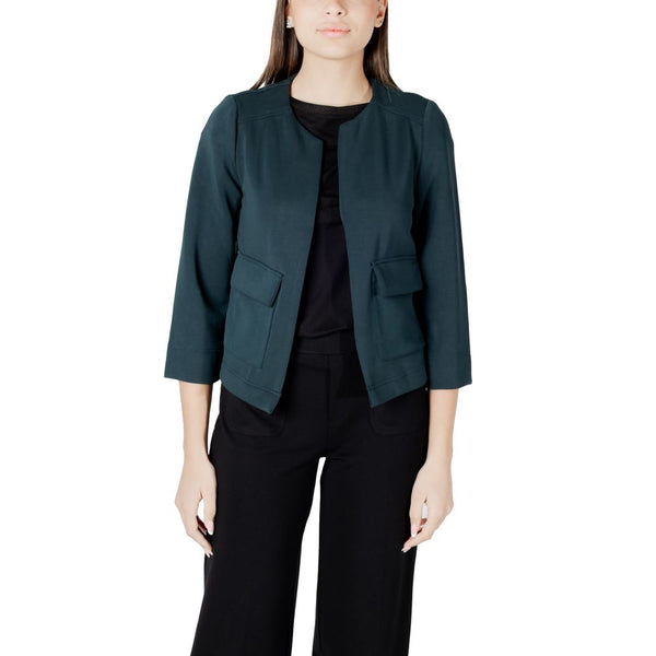 Street One Coats & Jackets - Green Modal Coat