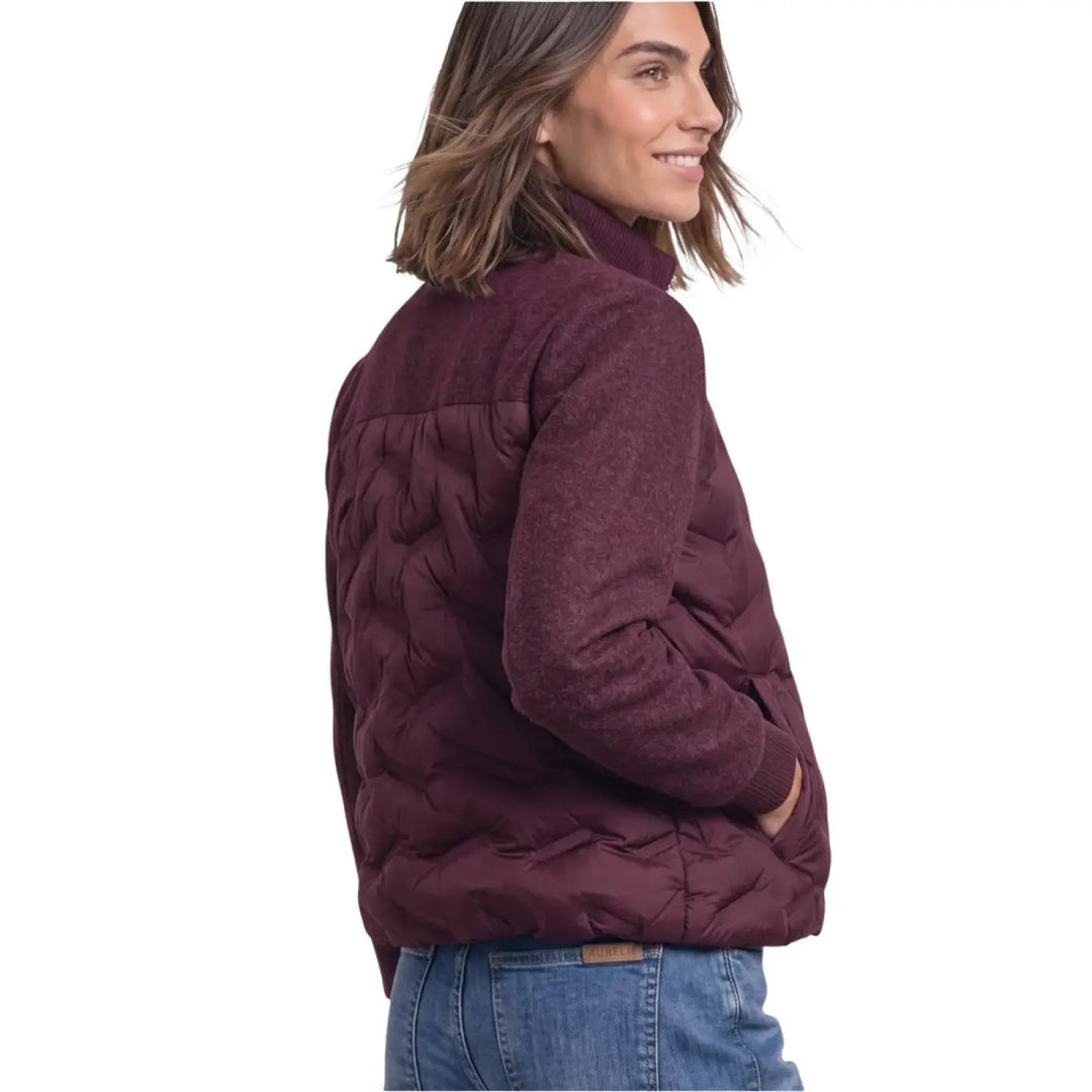 Street one Purple Polyester Full-length Jacket