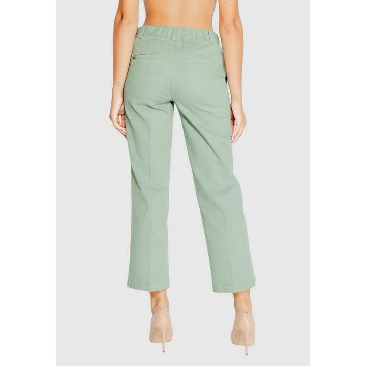 Street One Turquoise Cotton Chino Pants