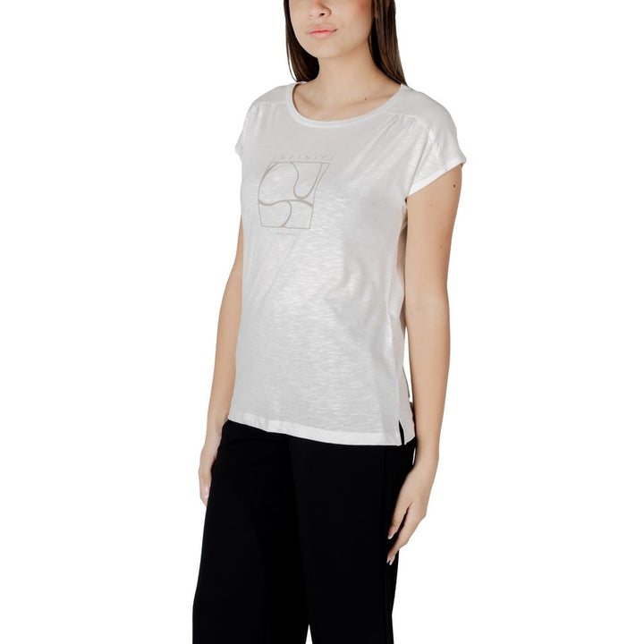 Street One - White Cotton T-Shirt