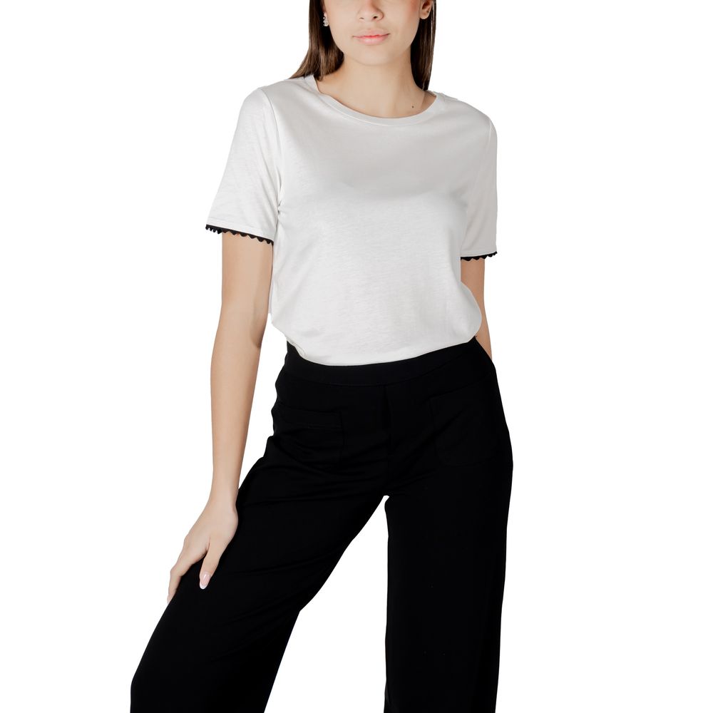 Street One - White Cotton T-Shirt