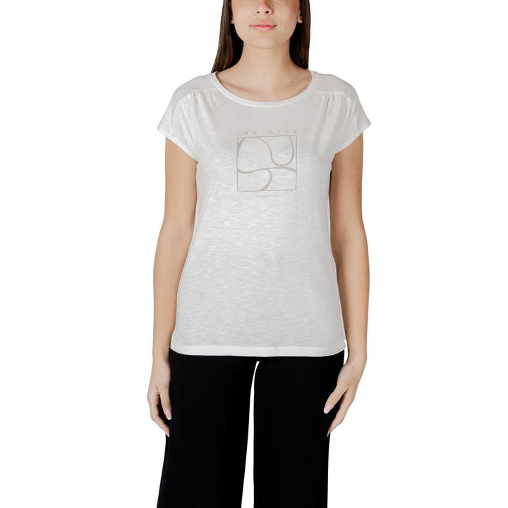 Street One - White Cotton T-Shirt