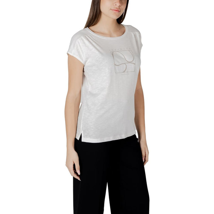 Street One - White Cotton T-Shirt