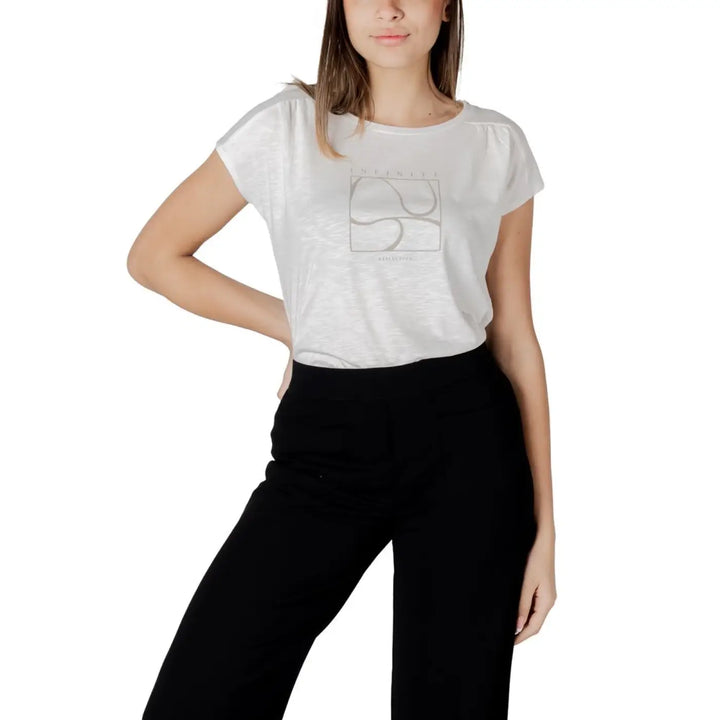 Street One White Cotton T-Shirt