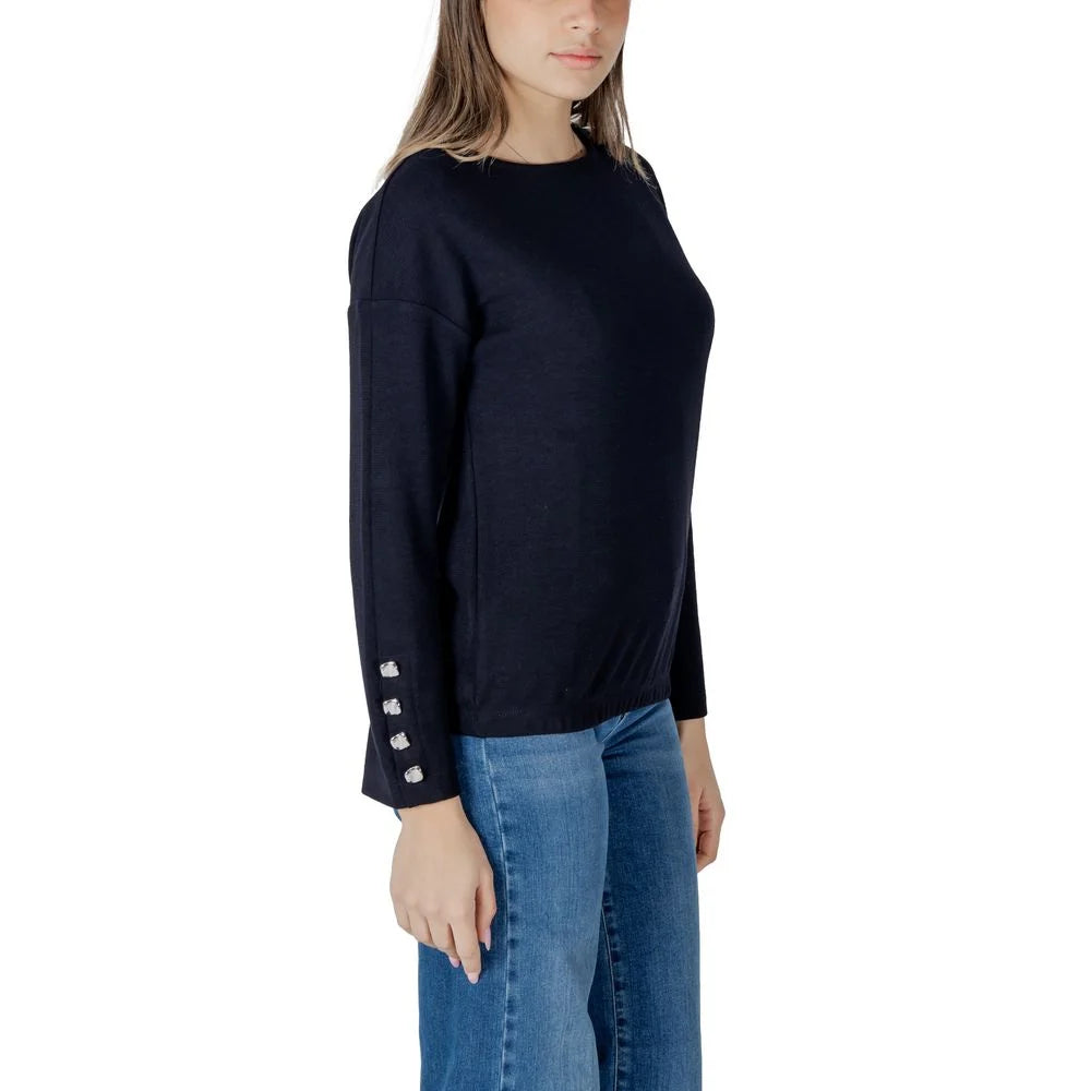 Street One Women’s Sweater Model 322791 Blue Polyester Sweatshirt