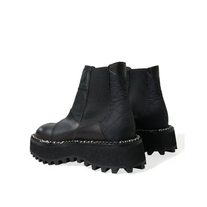 Striking Dolce Gabbana Chelsea Boots Shoes in Authentic Luxury &