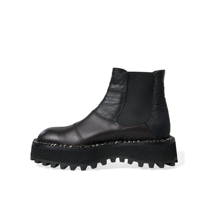 Striking Dolce Gabbana Chelsea Boots Shoes in Authentic Luxury &