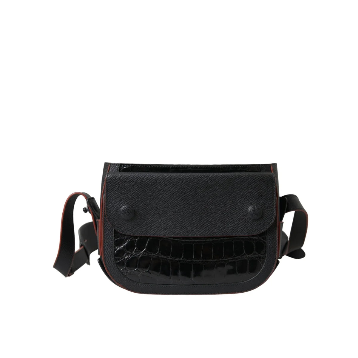Stunning Balenciaga Crocodile Exotic Leather Camera Bag