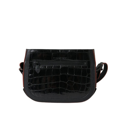 Stunning Balenciaga Crocodile Exotic Leather Camera Bag