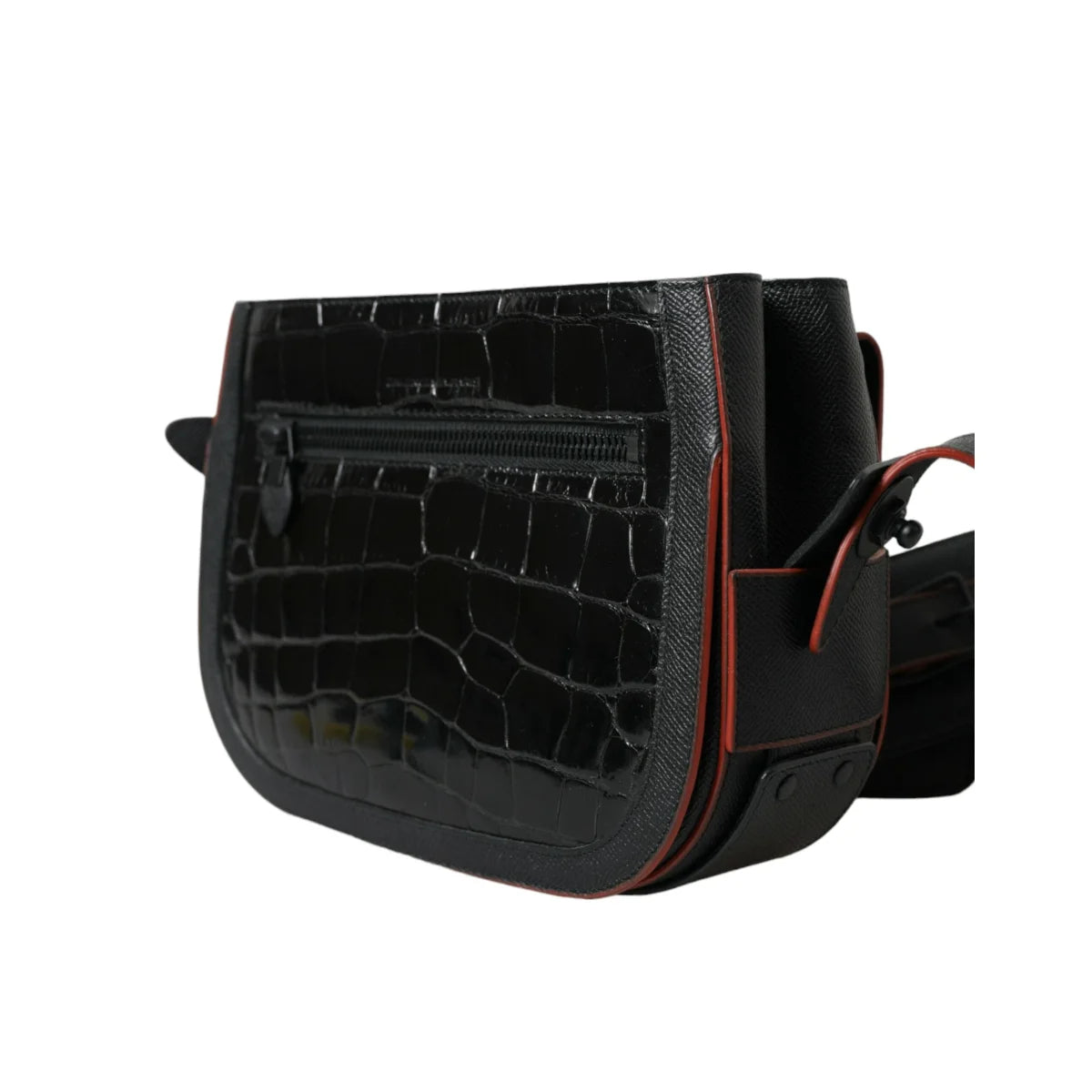 Stunning Balenciaga Crocodile Exotic Leather Camera Bag