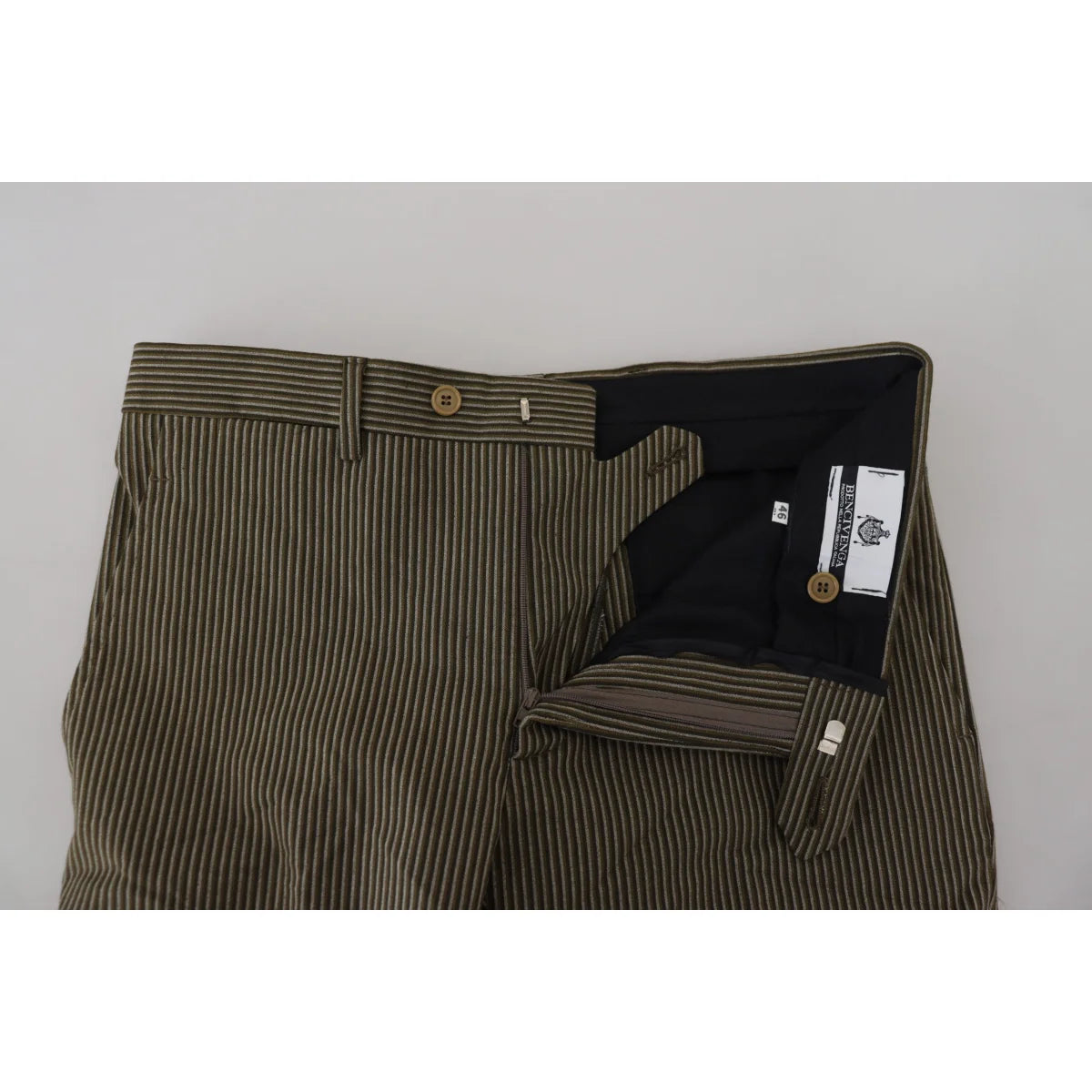 Stunning BENCIVENGA Pure Cotton Dress Trousers MainLine Exclusive