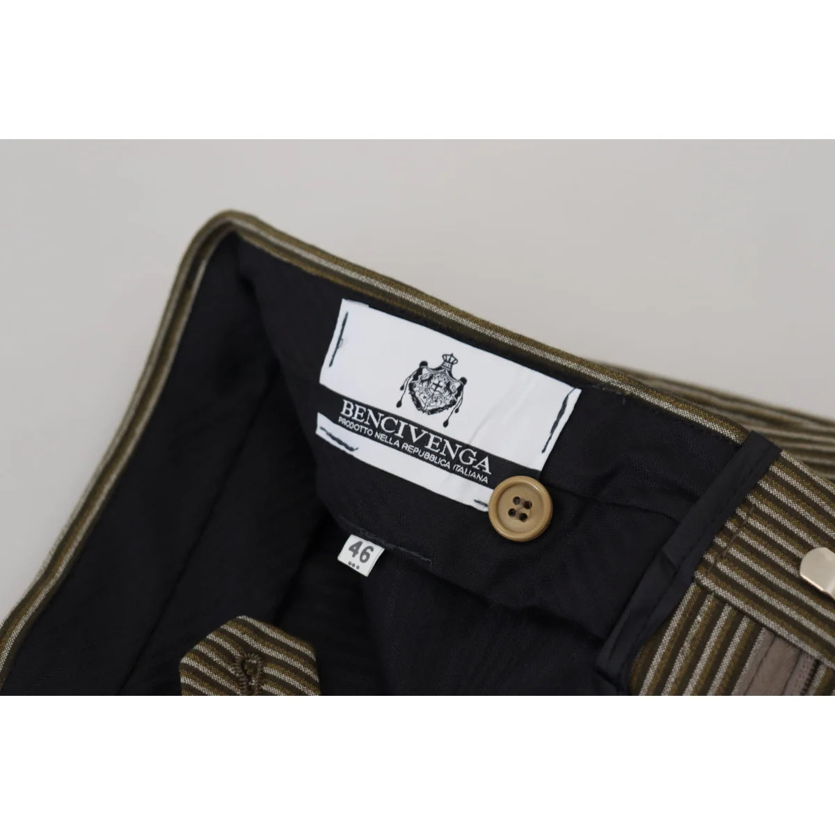 Stunning BENCIVENGA Pure Cotton Dress Trousers MainLine Exclusive