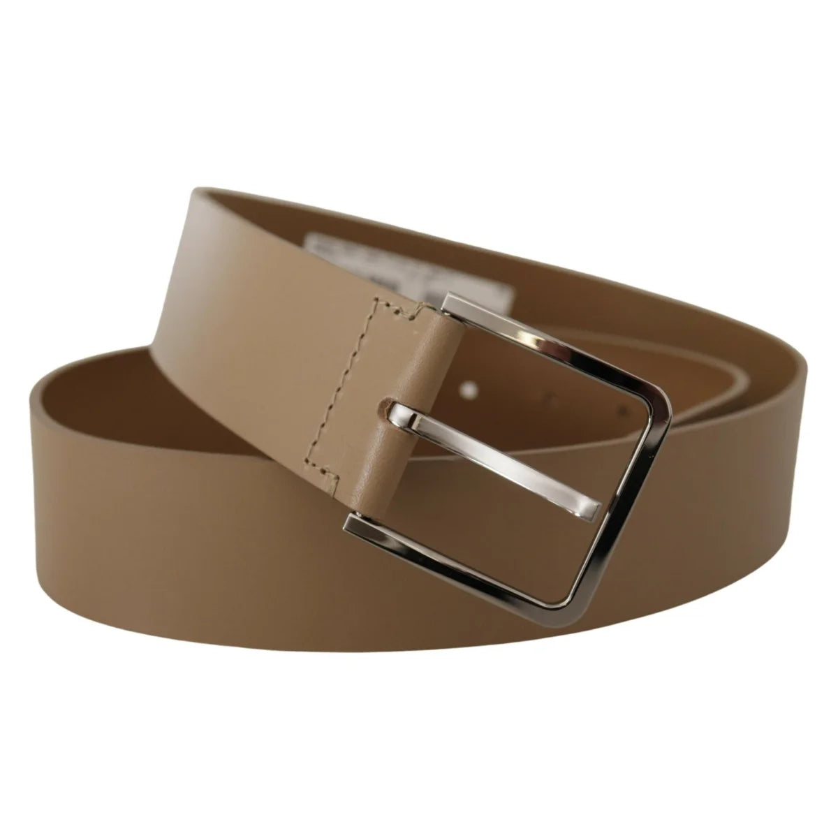 Stunning Dolce Gabbana Beige Leather Belt Dress Sensation &