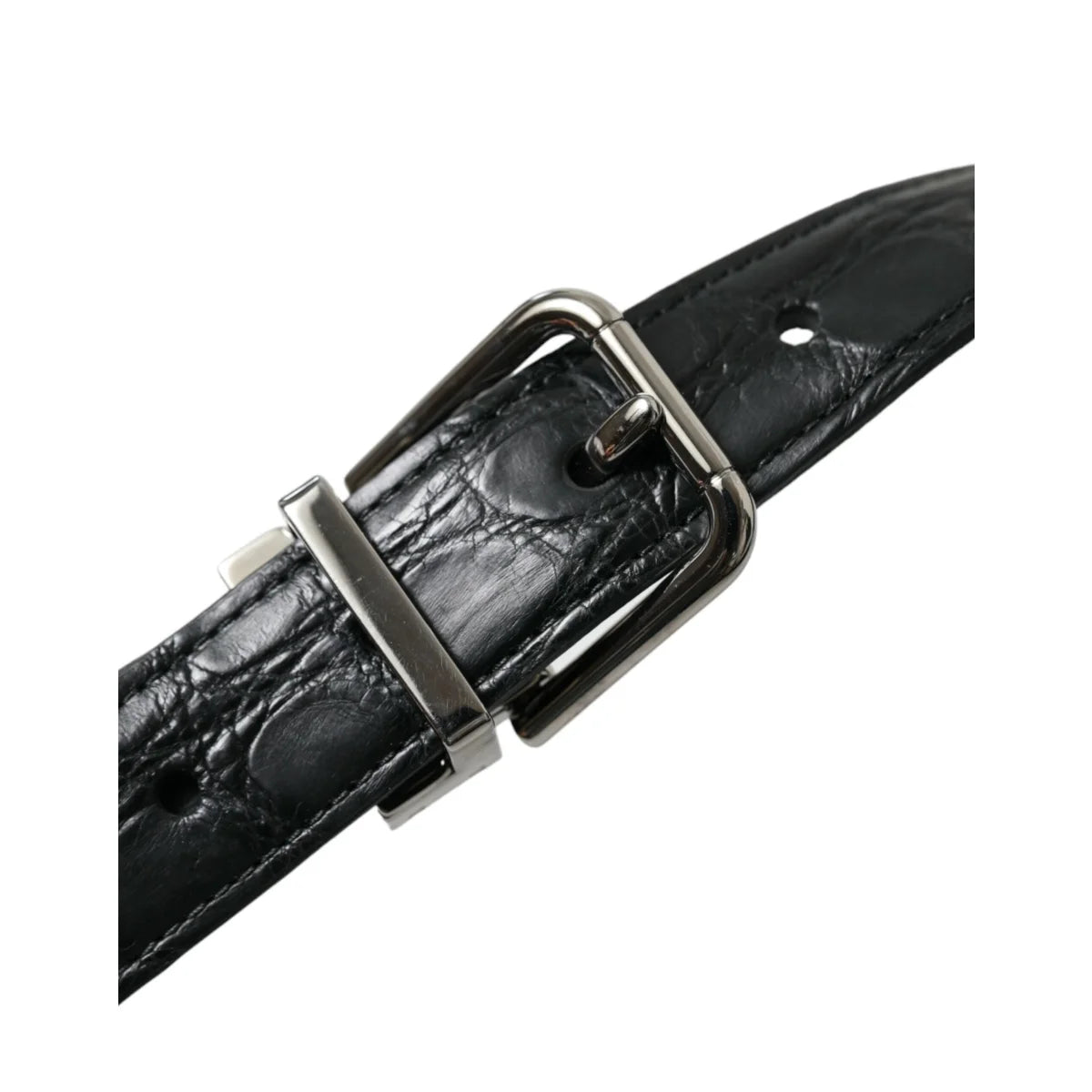 Stunning Dolce Gabbana Belt in Black Leather Dress Style &