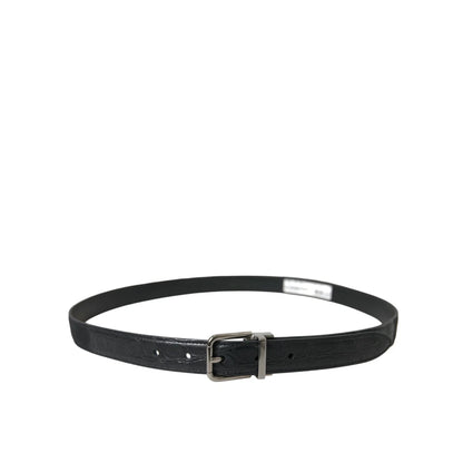 Stunning Dolce Gabbana Belt in Black Leather Dress Style &
