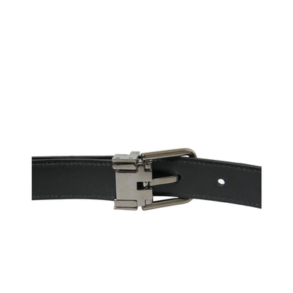 Stunning Dolce Gabbana Belt in Black Leather Dress Style &