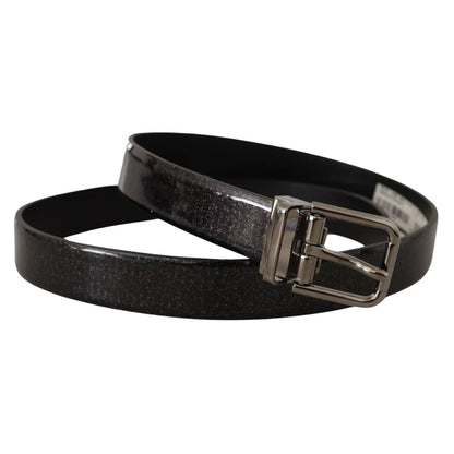 Stunning Dolce & Gabbana Belt with Silver Tone Buckle Closure