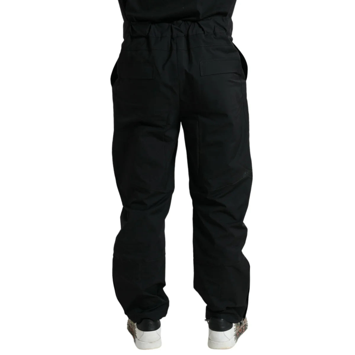 Stunning Dolce Gabbana Black Regular Fit Straight Pants &