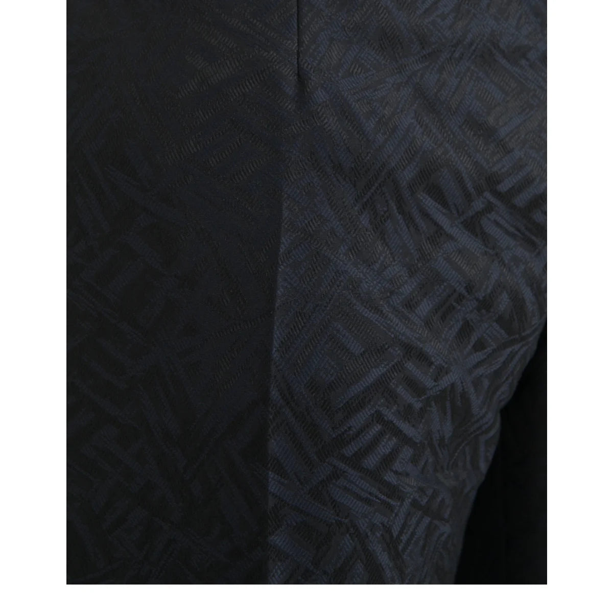 Stunning Dolce Gabbana Blue Brocade Dress Pants Elegance &