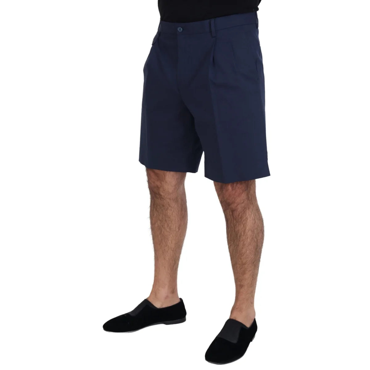Stunning Dolce Gabbana Blue Chino Shorts Regular Fit &