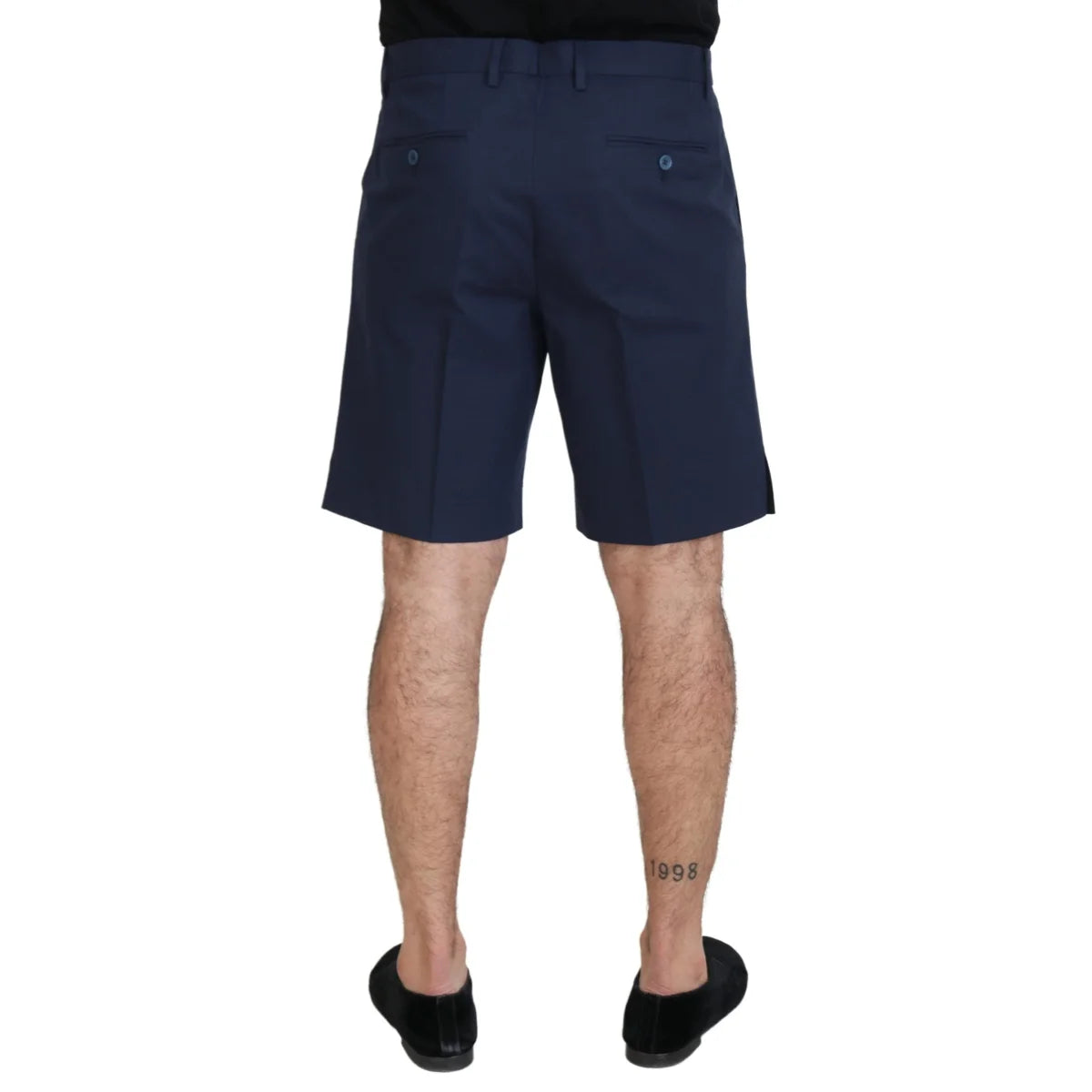 Stunning Dolce Gabbana Blue Chino Shorts Regular Fit &