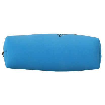 Stunning Dolce Gabbana Blue Pouch Bag 100% Authentic Hand &