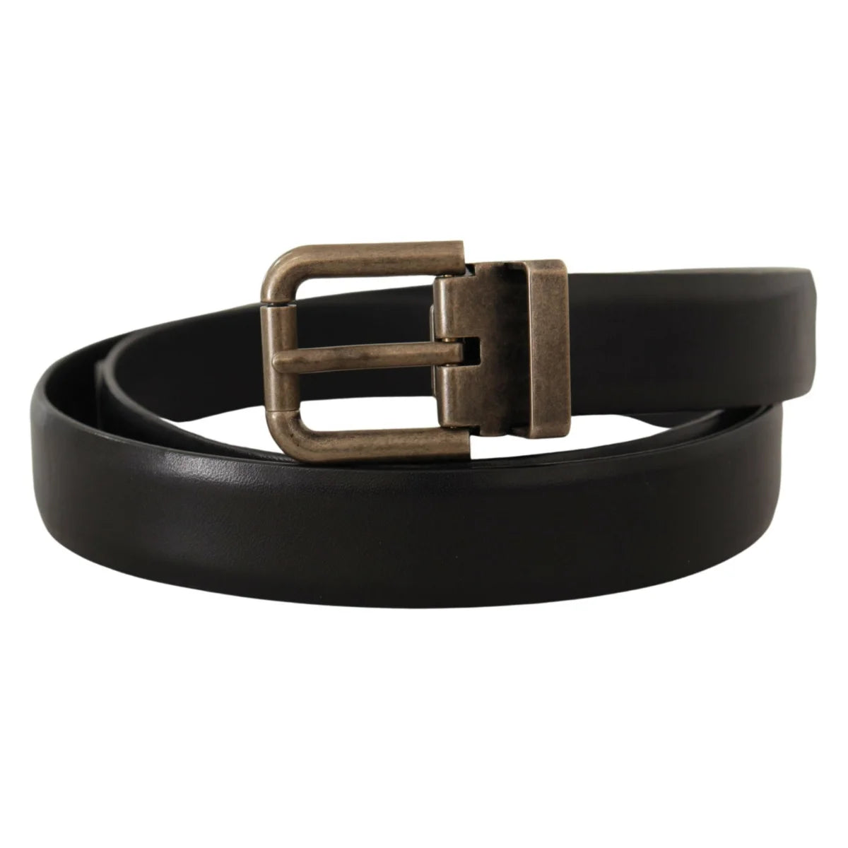Stunning Dolce Gabbana Calf Leather Belt with Vintage Buckle &