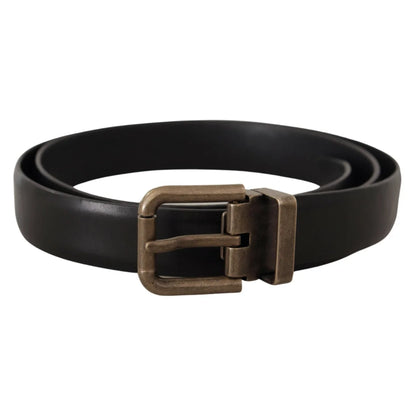 Stunning Dolce Gabbana Calf Leather Belt with Vintage Buckle &